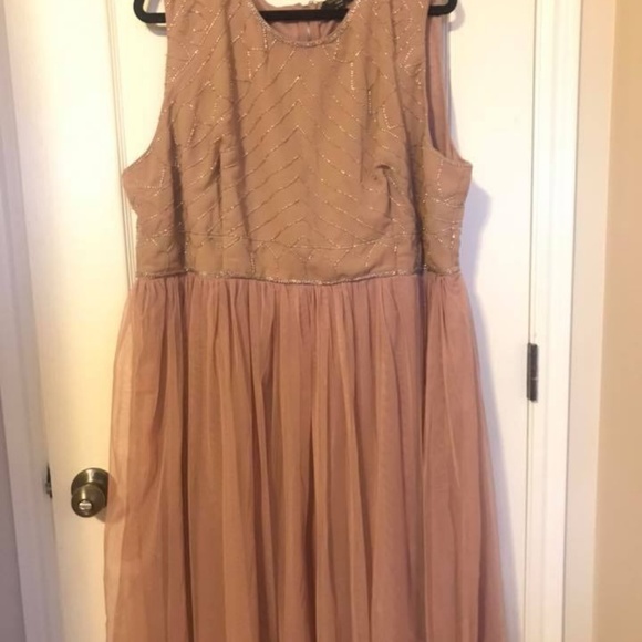 Beautiful Blush Plus Size Dress - Picture 5 of 7